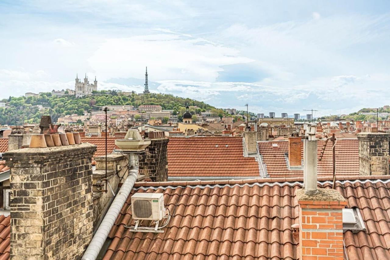 The Pizay Duplex Cozy 2 People - Metro Hotel De Ville Lyon Buitenkant foto