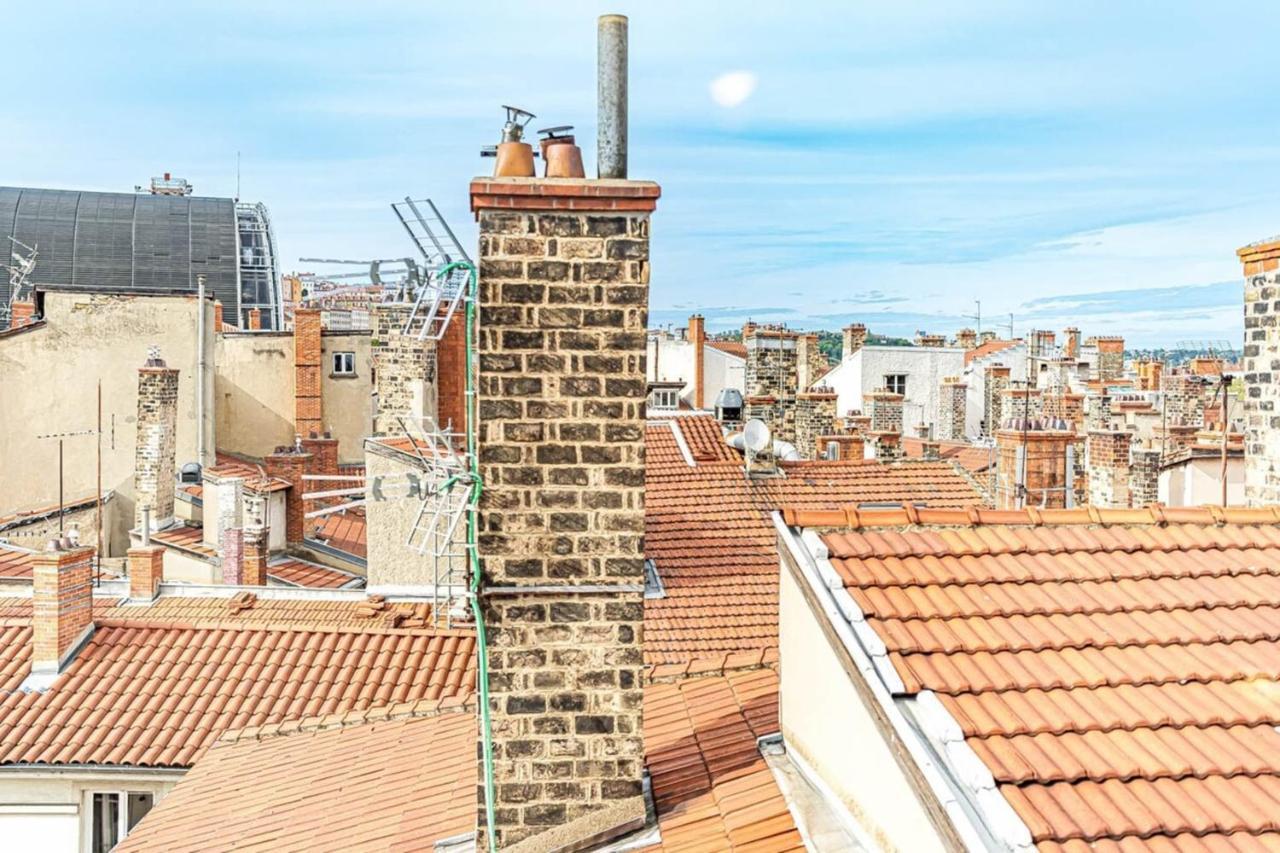 The Pizay Duplex Cozy 2 People - Metro Hotel De Ville Lyon Buitenkant foto